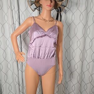 Forever 21 Lavender Satin Chemise